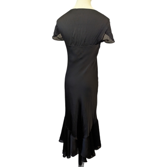 Vintage Ralph Lauren Charmeuse Silk Bias Cut Slip Dress - Picture 2 of 13